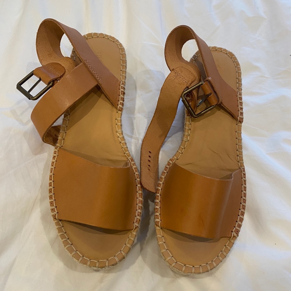 Soludos Minorca High Platform Espadrille Wedges size 8 - Picture 6 of 14